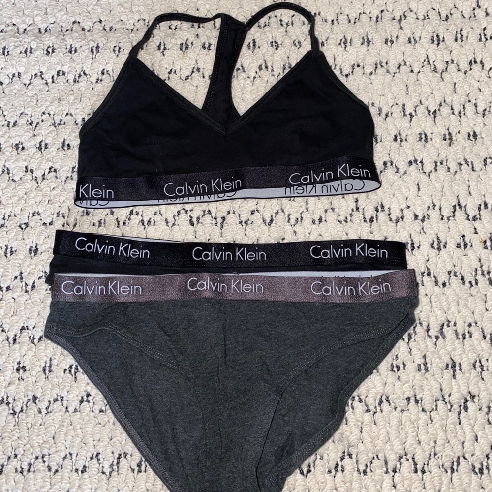 Calvin Klein lounge bra and underwear